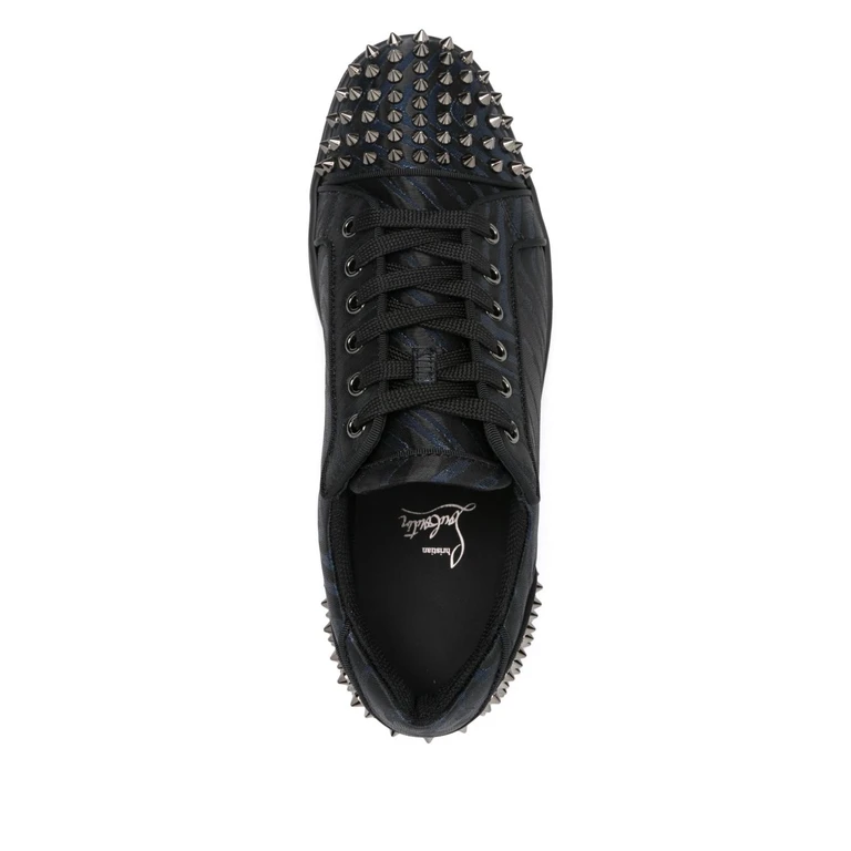 Christian Louboutin Sneakers Blue Outer: Fabric - Men