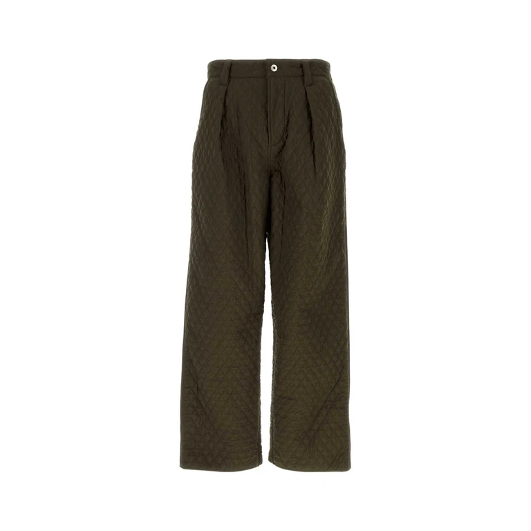 Burberry Army Green Nylon Pant
