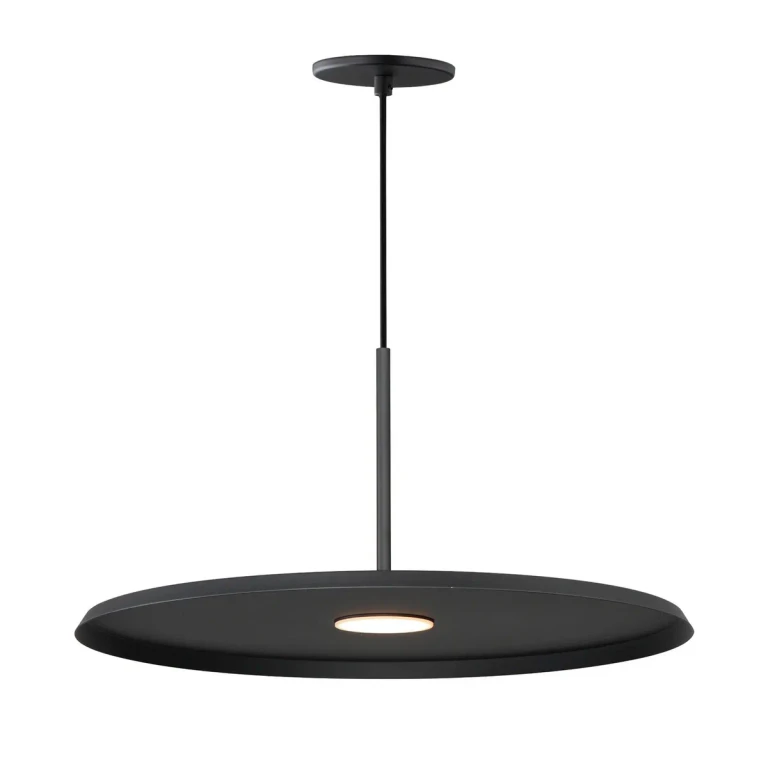 Black LED Pendant from the Berliner Collection