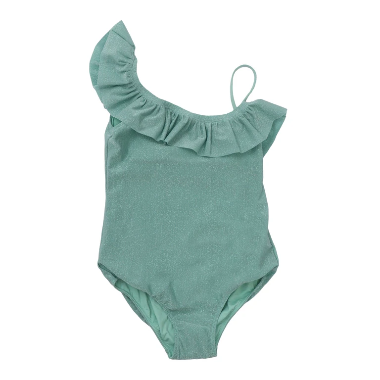 MC2 Saint Barth One Shoulder One Piece With Flounce