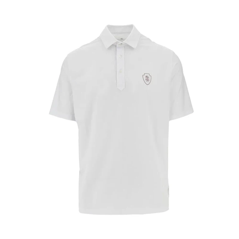 Polo Brunello Cucinelli in jersey tecnico stretch
