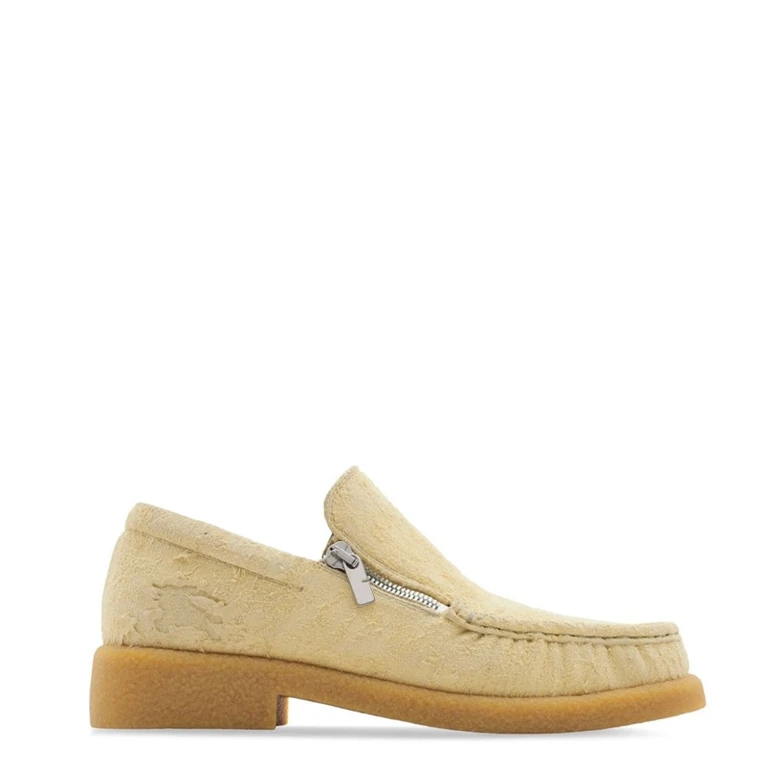 Burberry Chance Suede Loafers