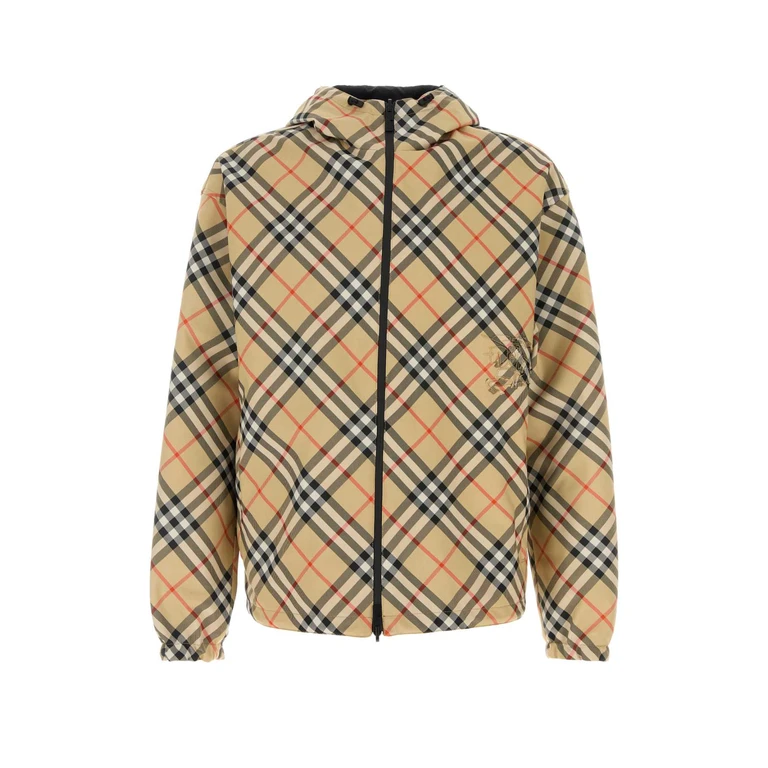 Burberry Embroidered Polyester Reversible Jacket Sandipcheck Giubbini - Men