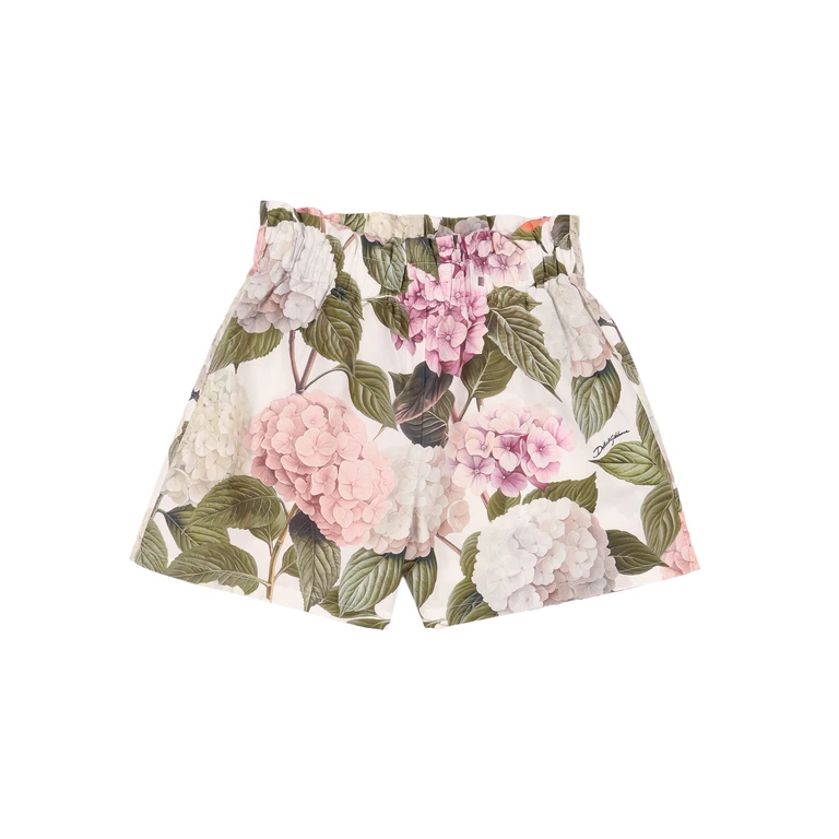 Dolce & Gabbana Junior Shorts White Cotton