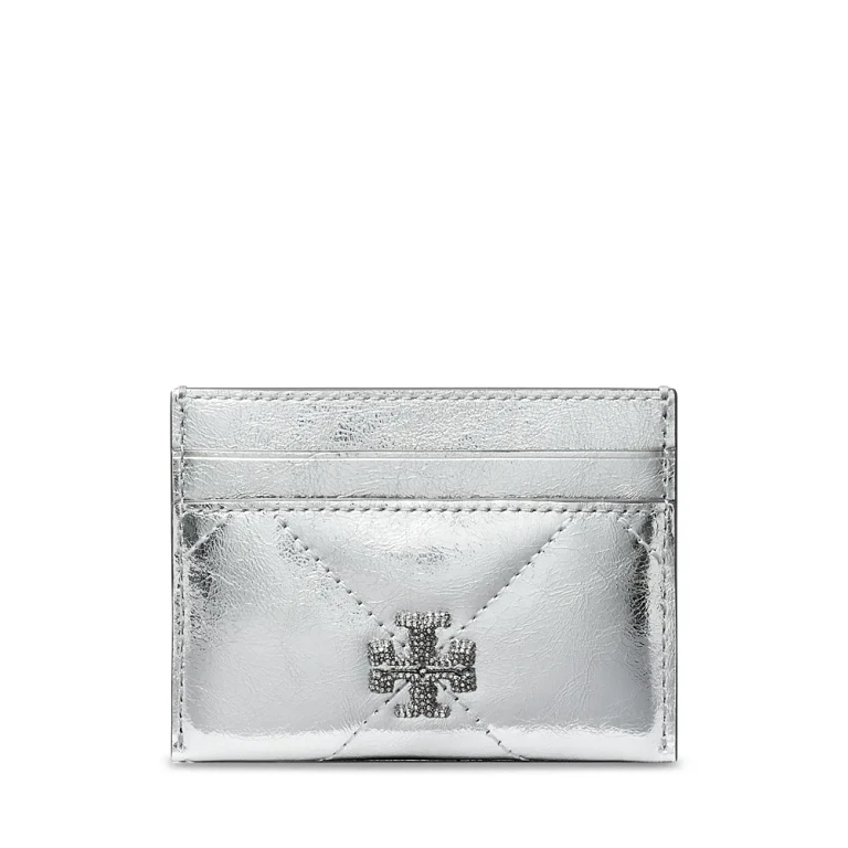 Tory Burch Kira Diamond Quilted Leather Card Case