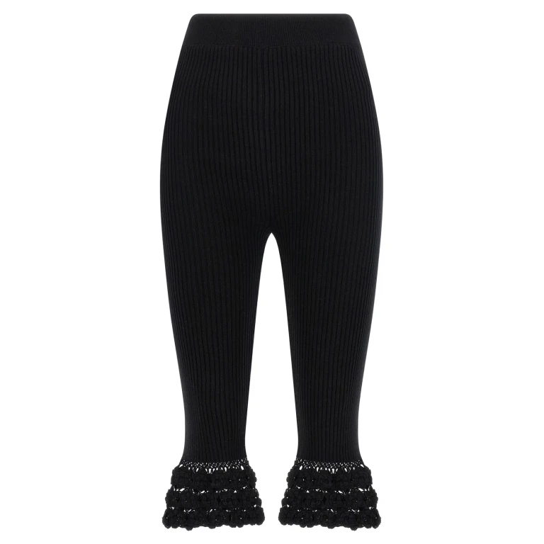 Ganni cotton Crochet Pants