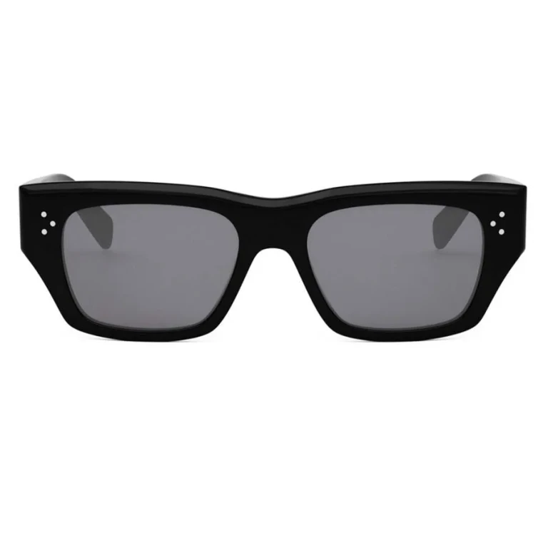 Celine 3 Dots Polarized Grey Square Ladies Sunglasses CL40297U 01D 53