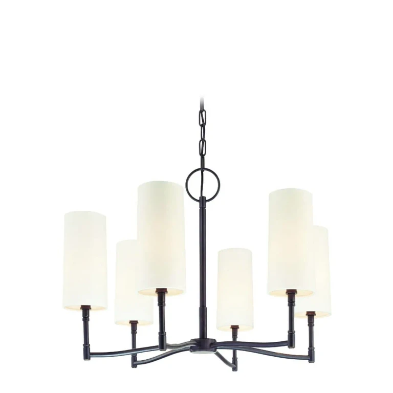 Dillon 6-Light Chandelier in Old Bronze
