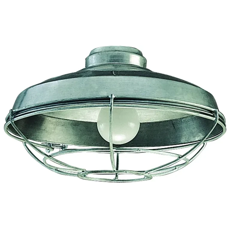 Galvanized LED Fan Light Kit from the Light Kit- Bowl Collection