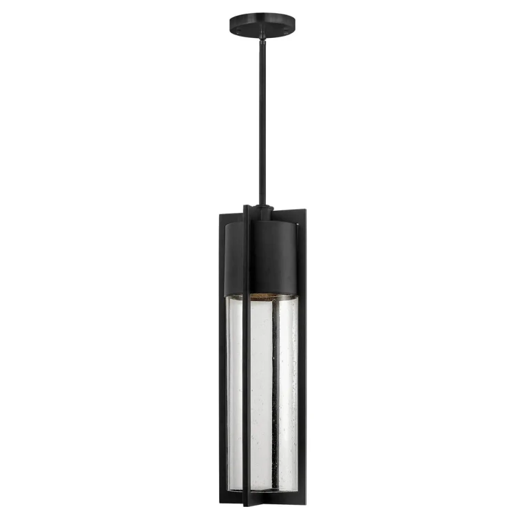 Black LED Hanging Lantern from the Shelter Collection