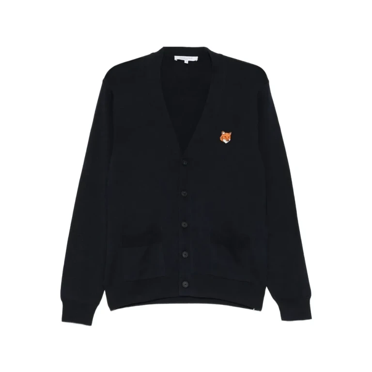 Maison Kitsuné fox Head Cardigan