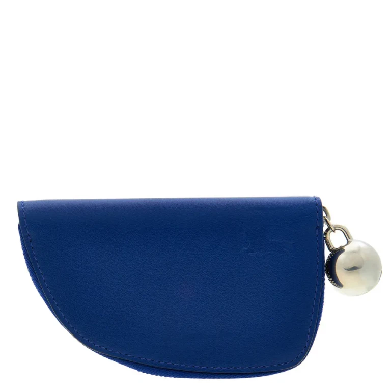 Burberry Zip-Around Leather Coin Pouch