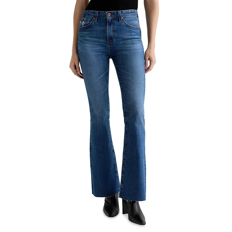 Ag Farrah Mid Rise Bootcut Jeans in 15 Years Prague