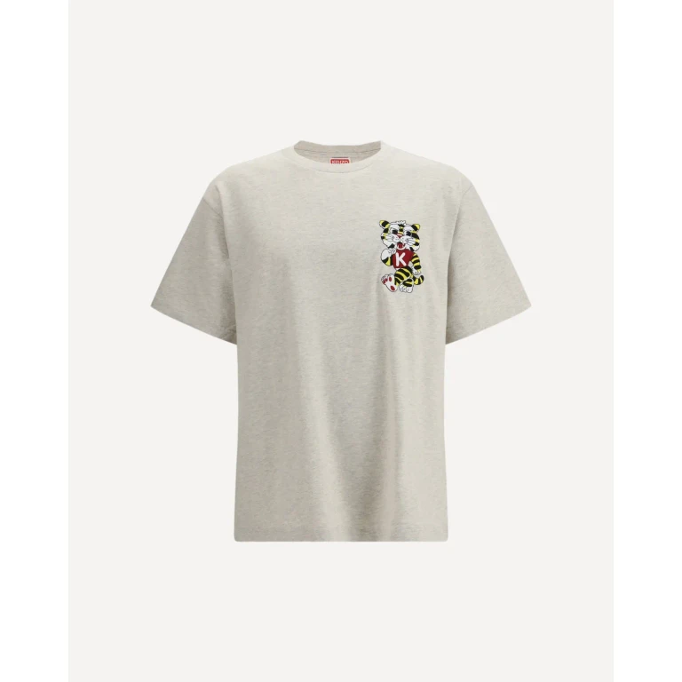 Camiseta oversize Kenzo con bordado Wild Tiger