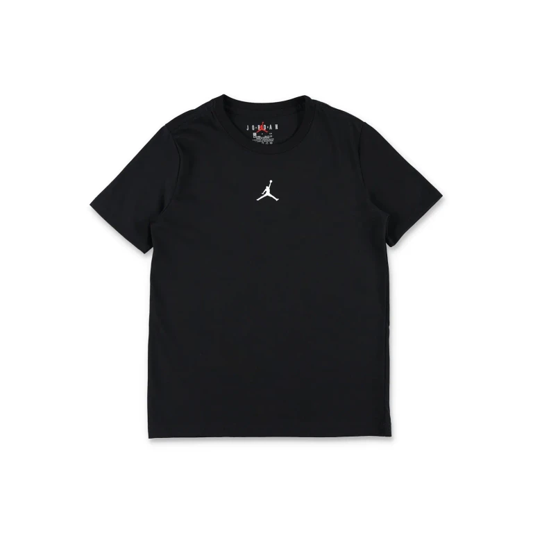 Boy's Cotton Blend T-Shirt with Contrast Logo (95D618023)