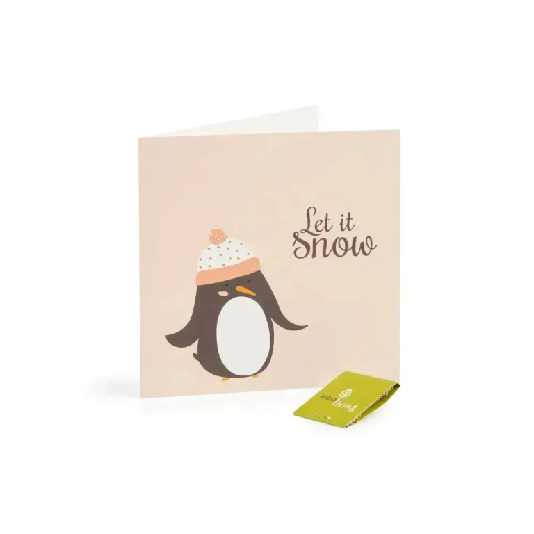 Recycled Christmas Cards - Cute Animal Cards (FSC 100%)
