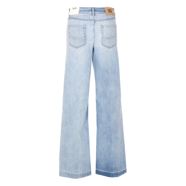 Liu Jo Blue Denim Jeans Aut. stbl - Women
