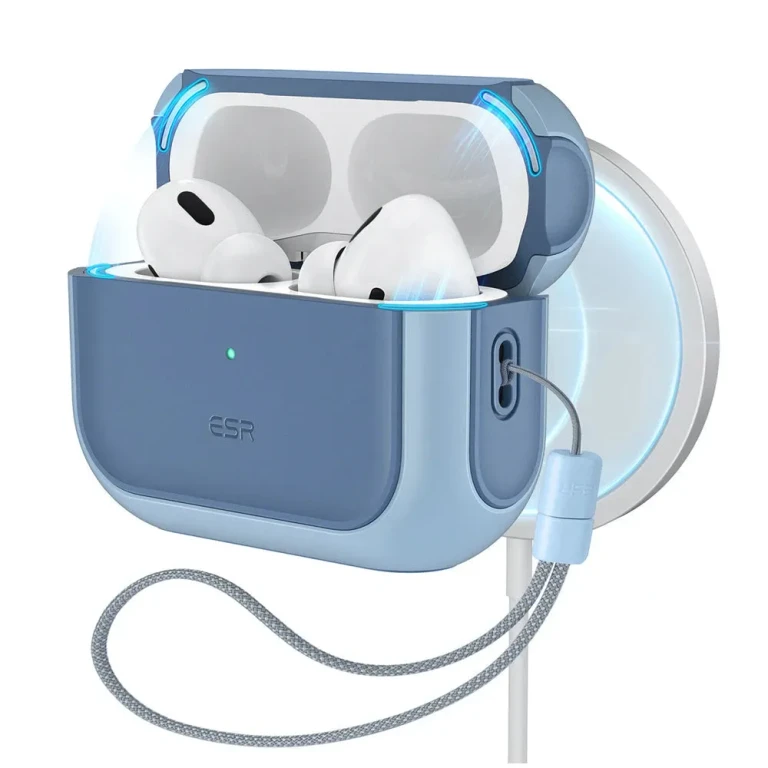AirPods Pro 3 Orbit Hybrid Magnetic Case - Powder Blue - Powder Blue