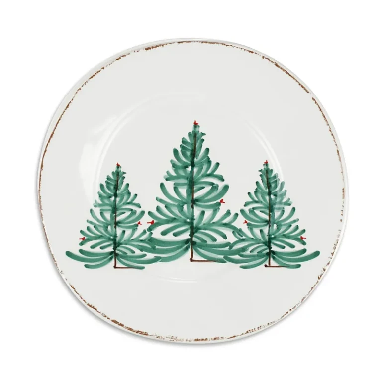 Vietri Melamine Lastra Holiday Dinner Plate