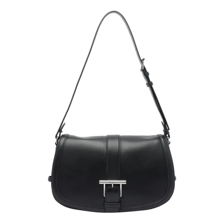 Alexander Mcqueen Large Mcqueen Satchel Bag With T Buckle