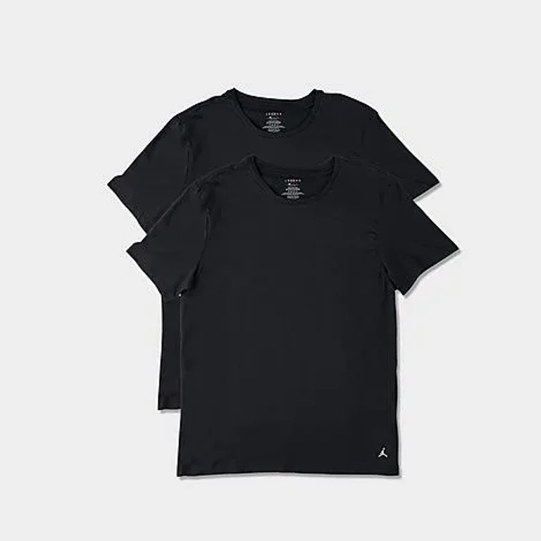 Jordan Men's Flight Base T-Shirt (2-Pack) in Black Size: XL