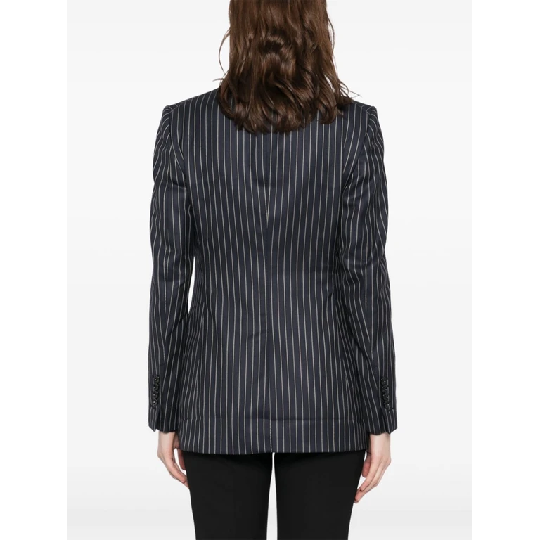 Tom Ford Jackets Blue Lining: Cupro - Women