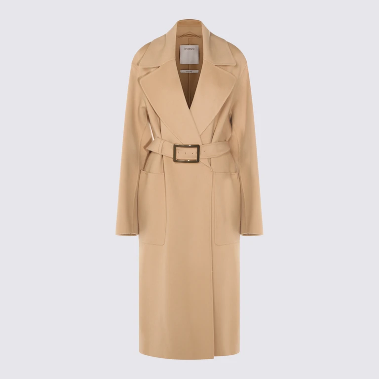 SportMax Coats Camel _wv - Women