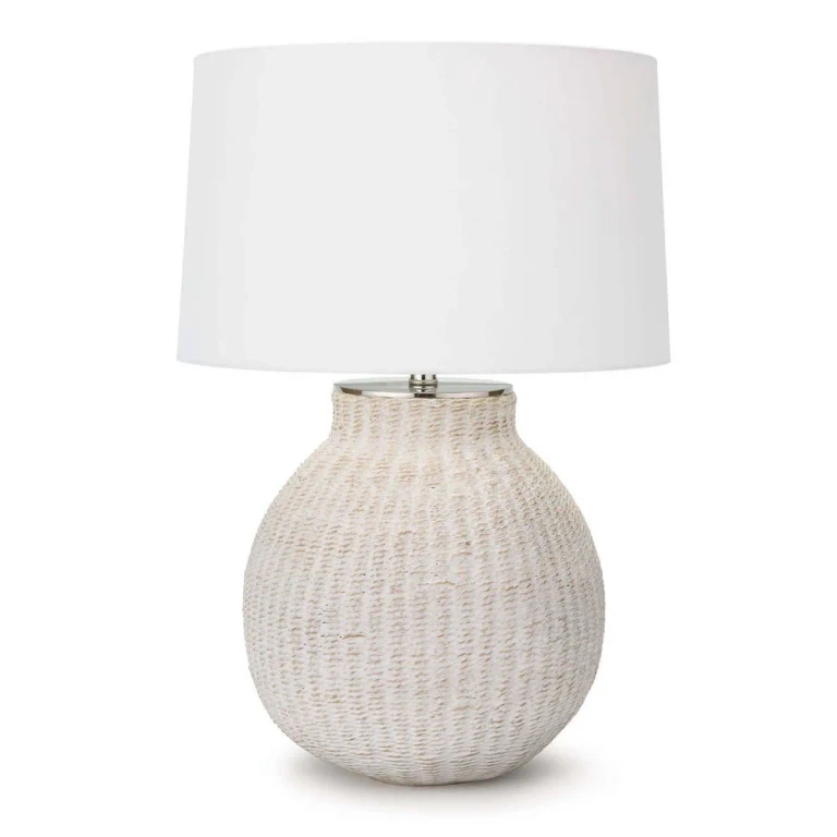White Table Lamp from the Hobi Collection