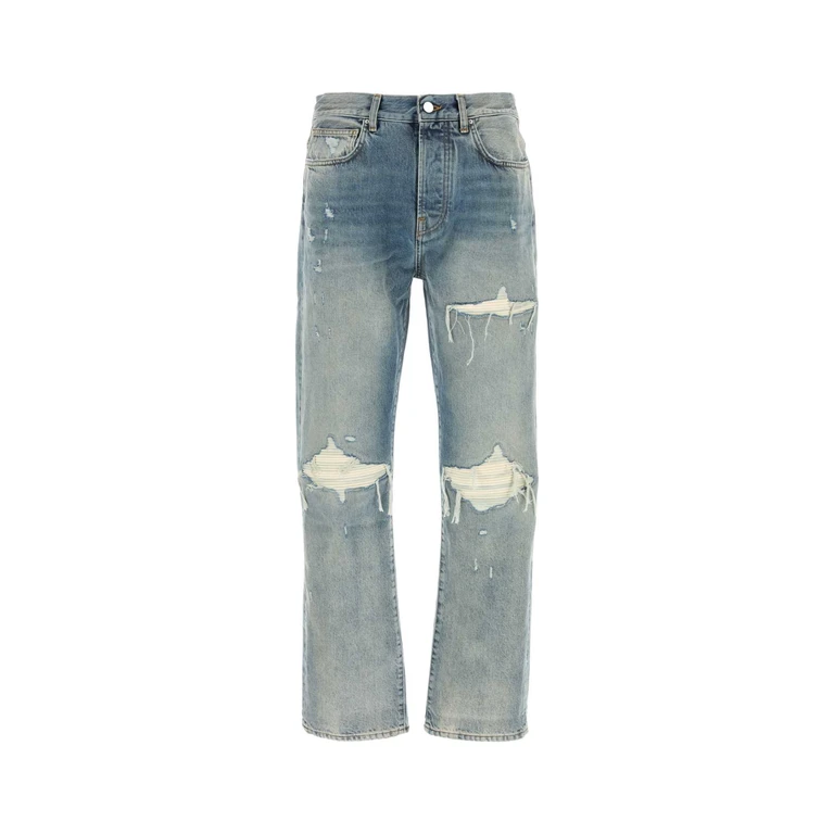 Amiri Denim Jeans Antiqueindigo Exterior: Cotton - Men