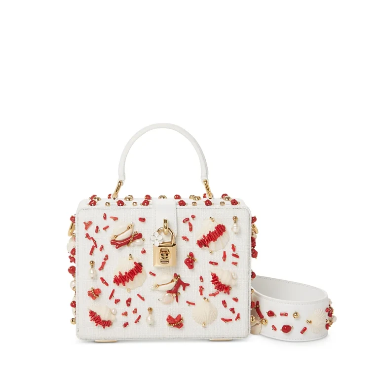 Dolce & Gabbana Shells Top Handle Bag