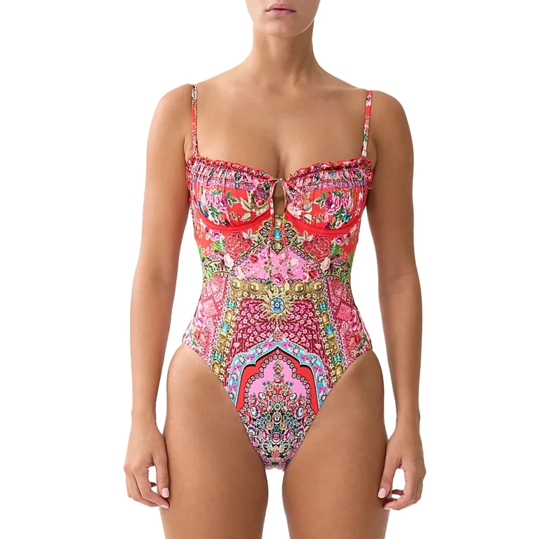 Camilla Ruched One Piece Swimsuit
