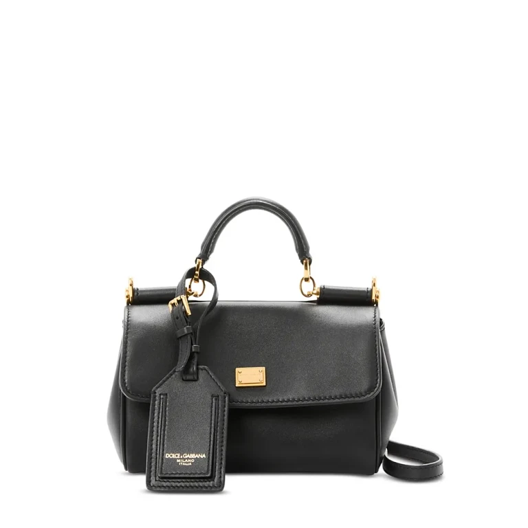 Dolce & Gabbana Leather Top Handle Bag