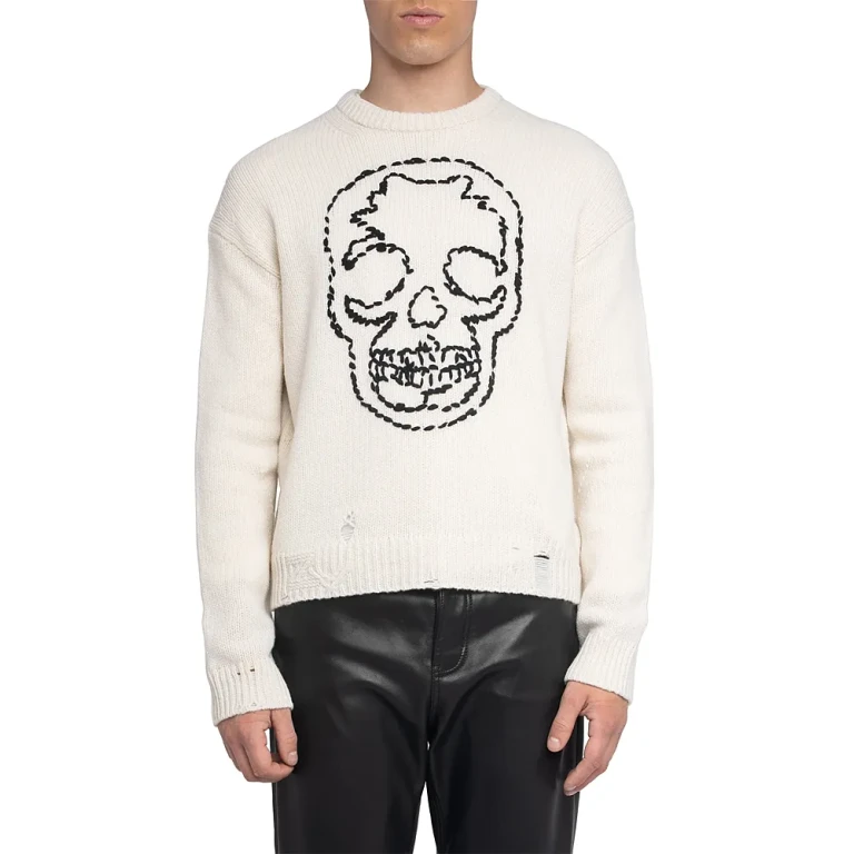 Zadig & Voltaire Marko We Skull Wool Sweater