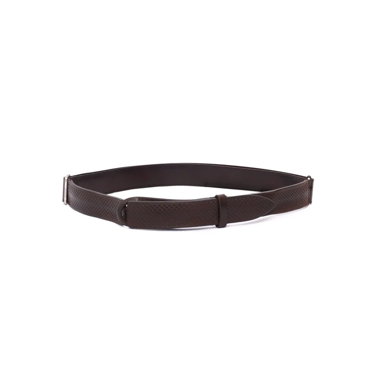Cinto de pele para homem Saint Laurent