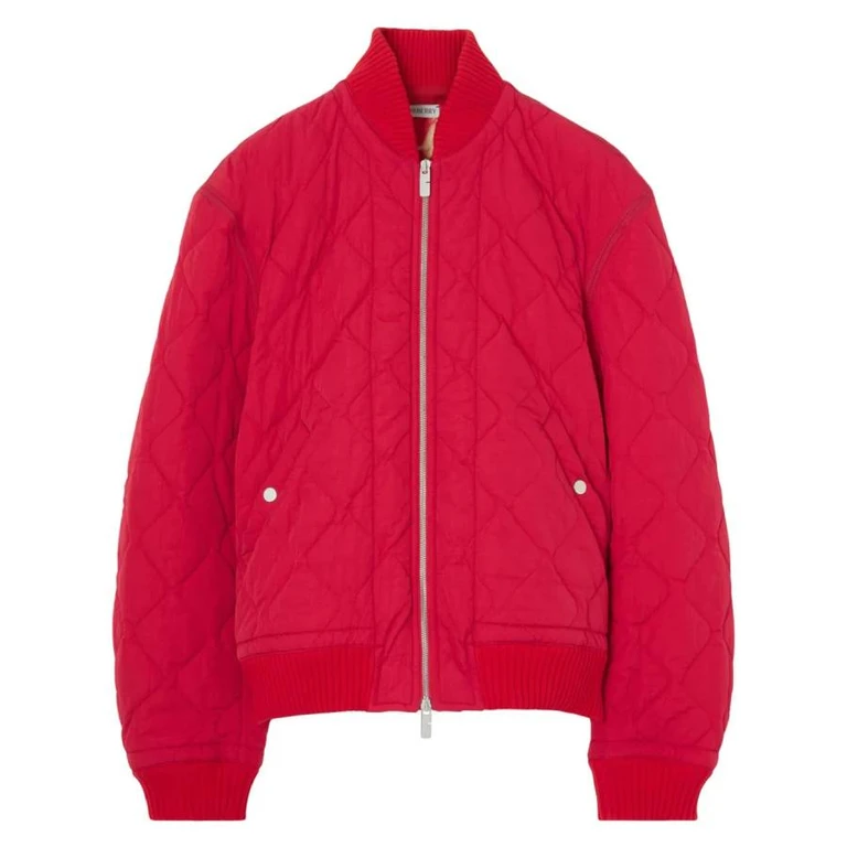 Burberry Quilted Nylon Bomber Jacket