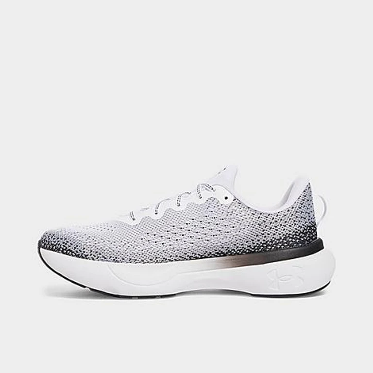 Under Armour Men's UA Infinite Running Shoes in Black/White Size: 7.0