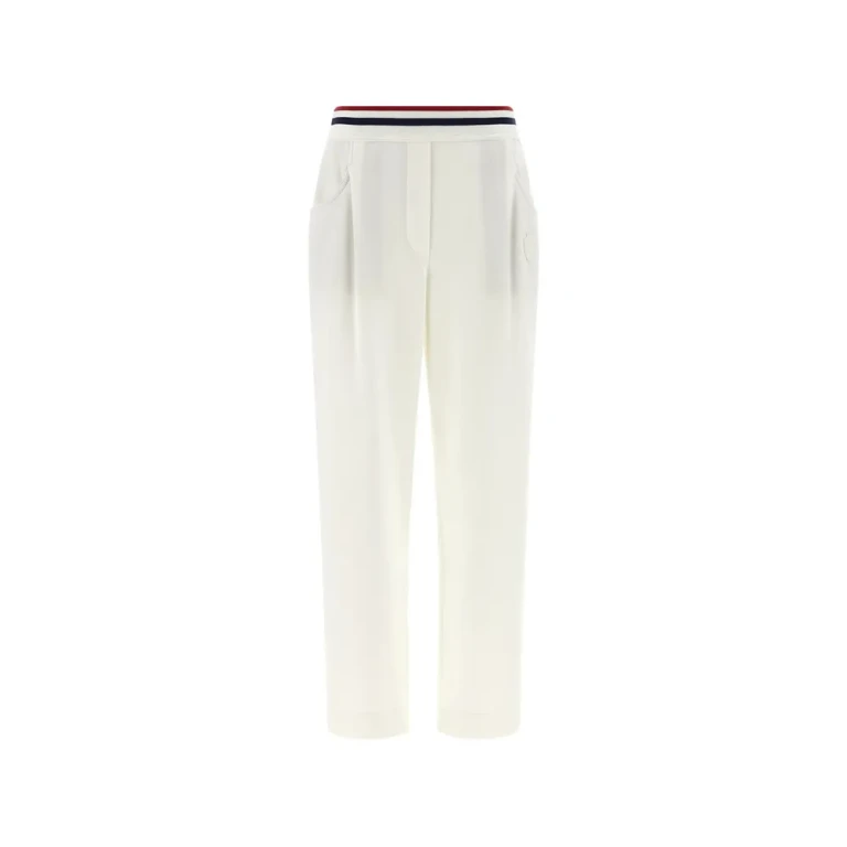 Brunello Cucinelli Tricolour Elastic Band Joggers