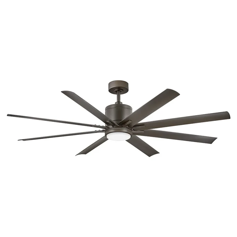 Metallic Matte Bronze 66" LED Smart Fan from the Vantage Collection