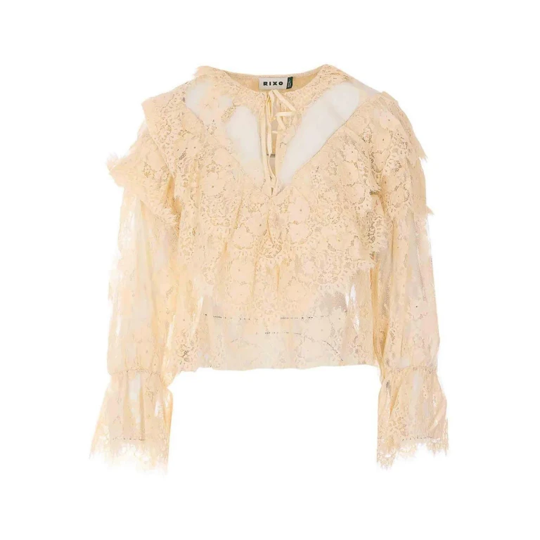 Rixo Top - Beige