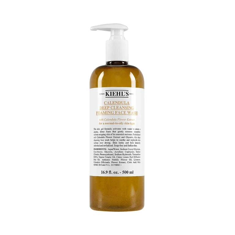 Kiehl's Since 1851 Calendula Deep Cleansing Foaming Face Wash 16.9 oz.