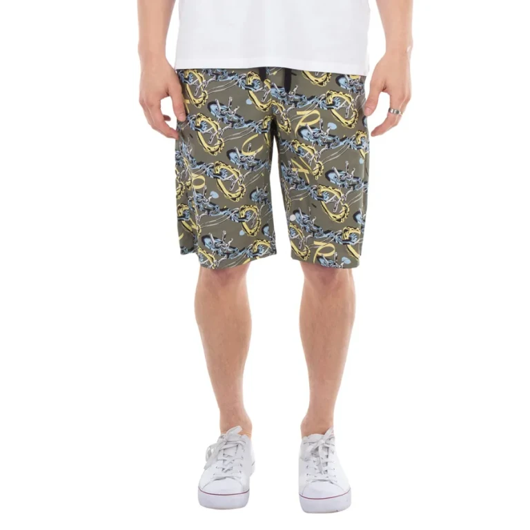 A.P.C. Graphic-Print Vince Cotton Shorts