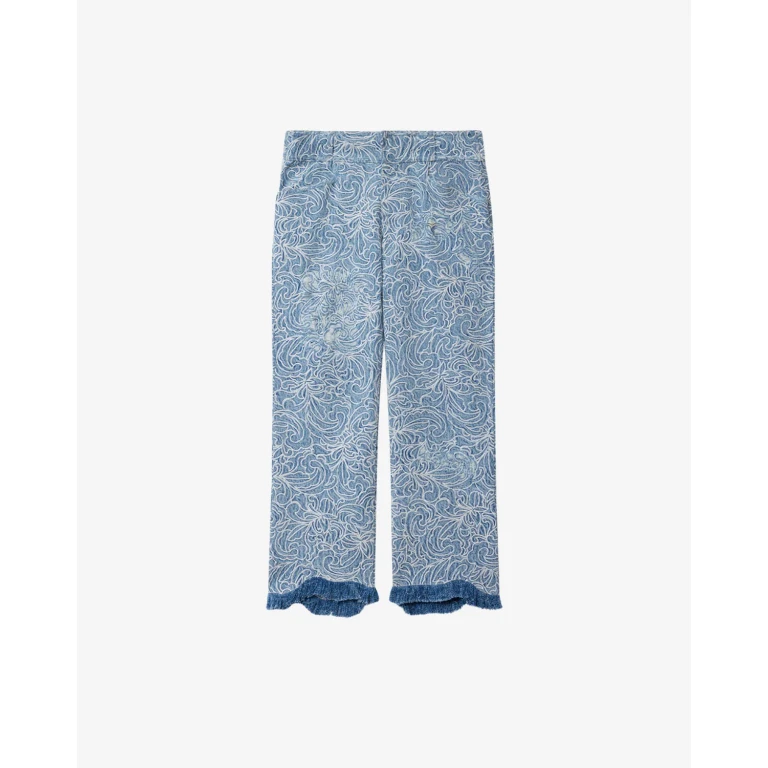 Pantalon Ombeline - Femme - Bleu - Taille 34 - Isabel Marant