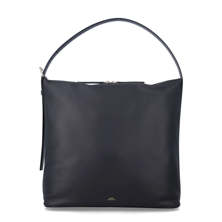 A. p.c. Vera Maxi Smooth Leather Bag