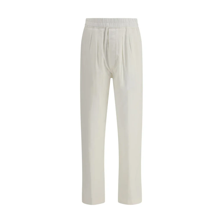 Tom Ford Herringbone Stripe Pleated Lounge Trousers