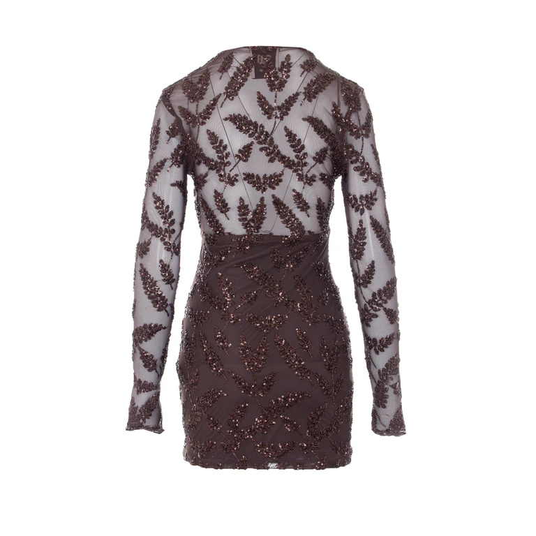 Aniye By Dresses Brown Polyester - Women