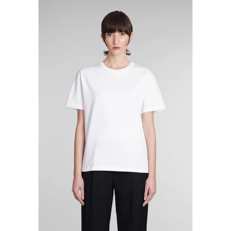 Blumarine T-shirt In White Cotton