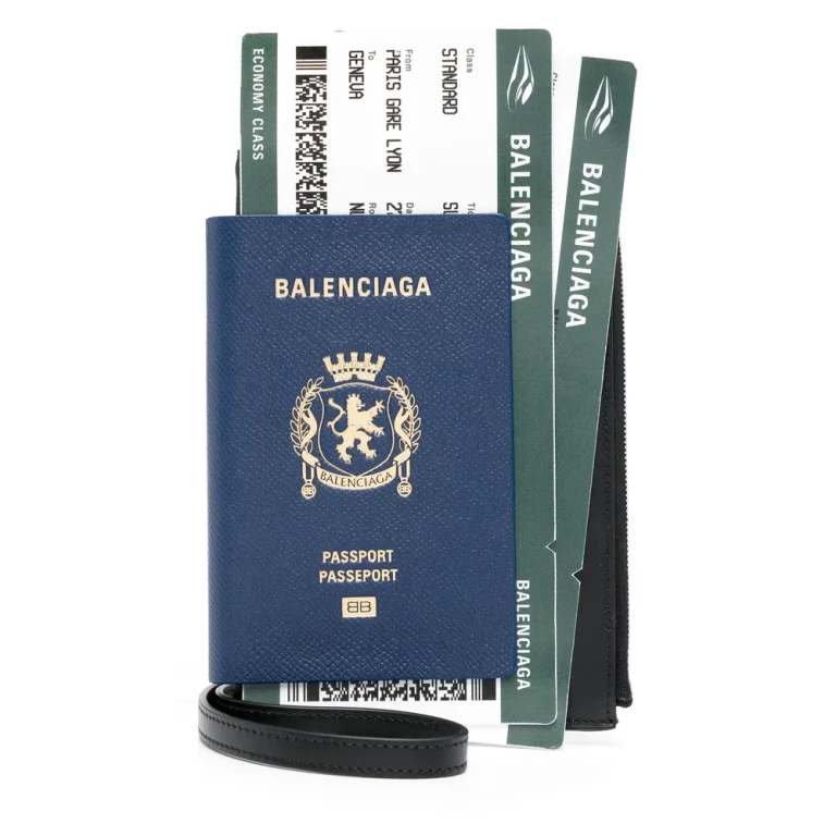 Étui pour téléphone Passeport Balenciaga