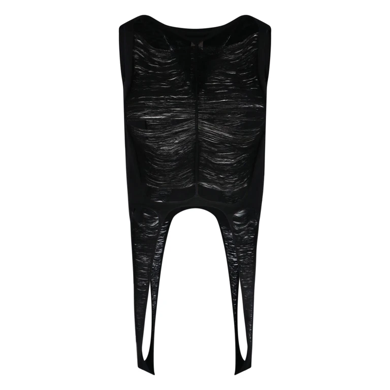 Rick Owens Top Black New Wool - Women