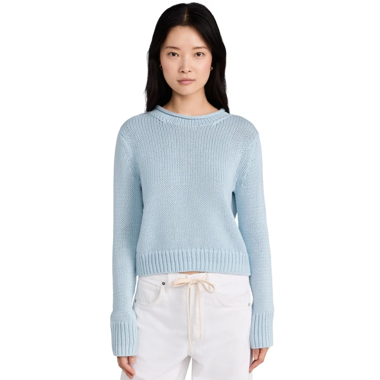 La Ligne Solid Mini Marina Sweater Sky XL