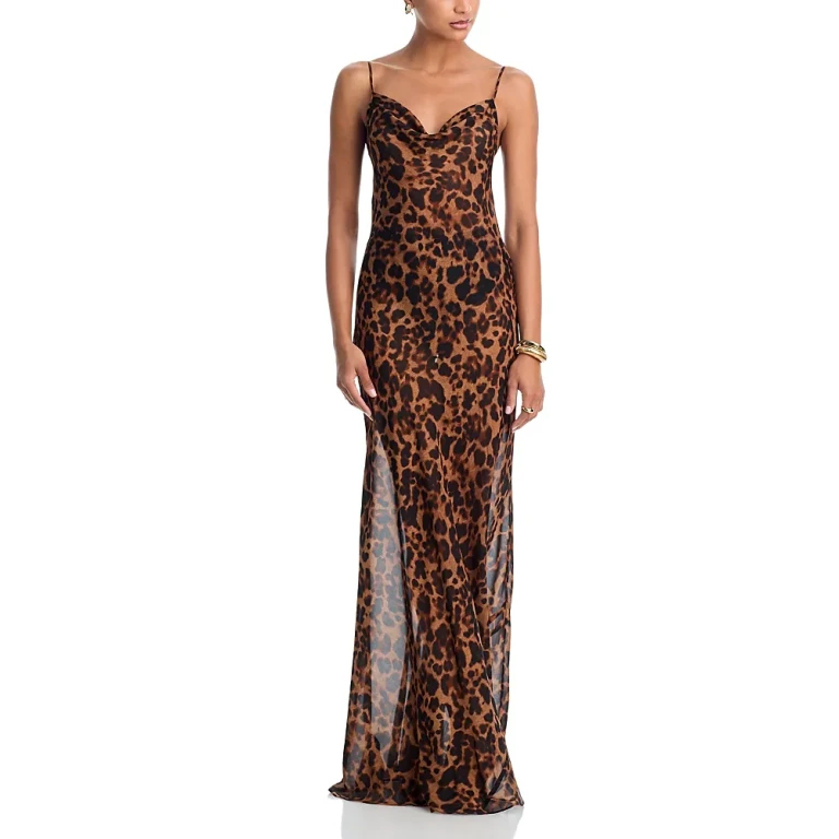 L'Agence Christine Silk Gown